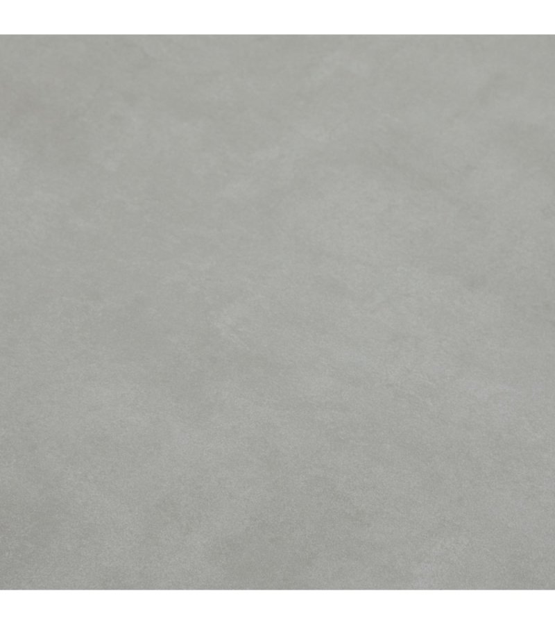 Tango sofabord, rund - lysegr marmorlook melamin og sort finér (45)