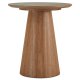 Tango sofabord, rund - natur egefinér (45)