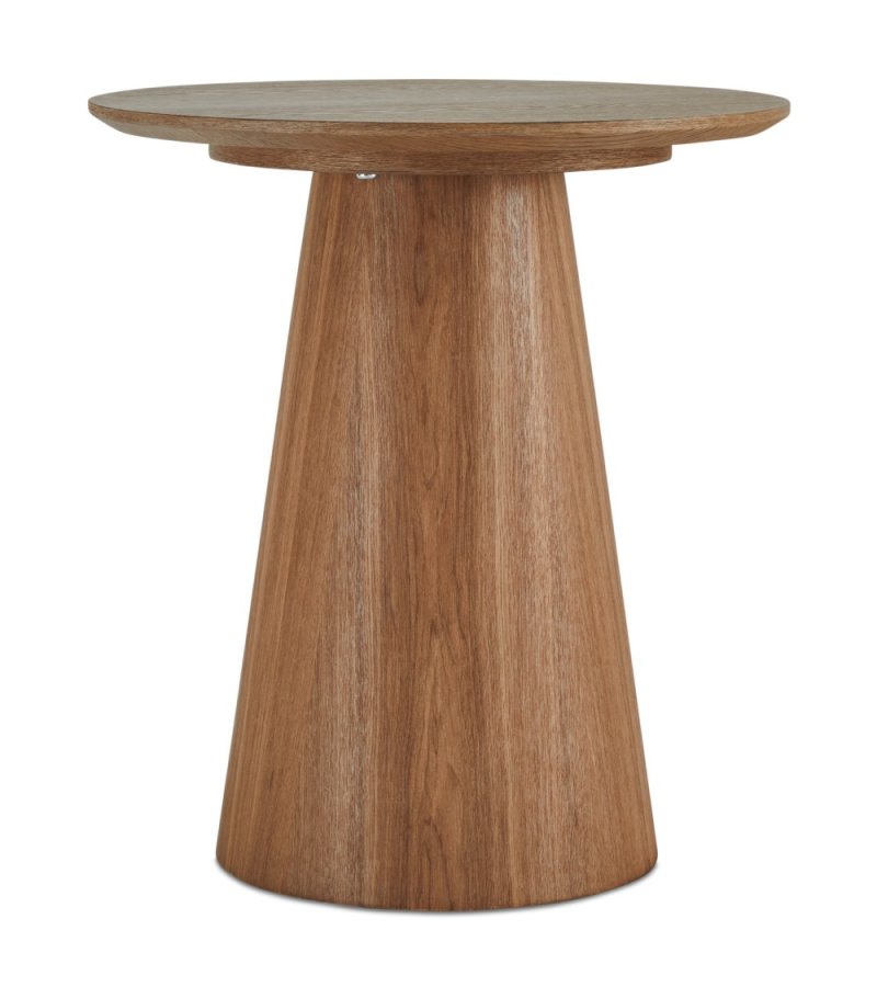 Tango sofabord, rund - natur egefinér (45)