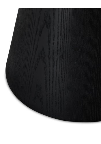 Tango sofabord, rund - sort egefinér (60)