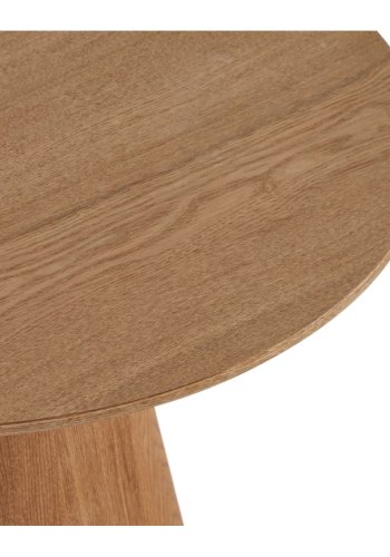 Tango sofabord, rund - natur egefinér (60)