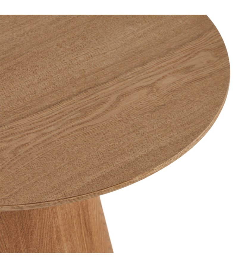 Tango sofabord, rund - natur egefinér (60)