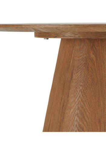 Tango sofabord, rund - natur egefinér (60)