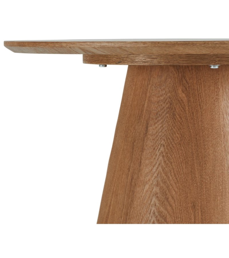 Tango sofabord, rund - natur egefinér (60)