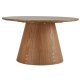 Tango sofabord, rund - natur egefinér (80)