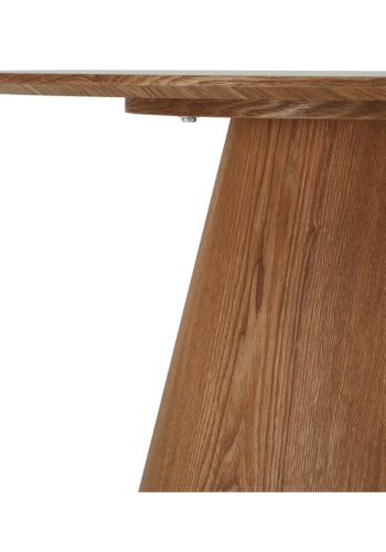 Tango sofabord, rund - natur egefinér (80)