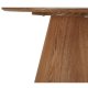 Tango sofabord, rund - natur egefinér (80)