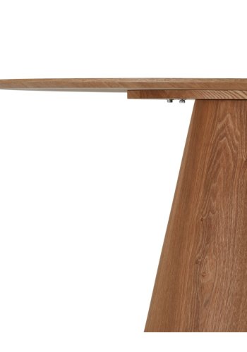 Tango spisebord, rund - natur egefinér (120)