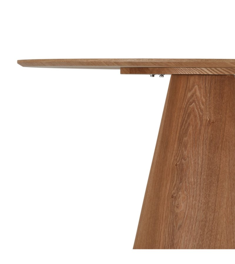 Tango spisebord, rund - natur egefinér (120)