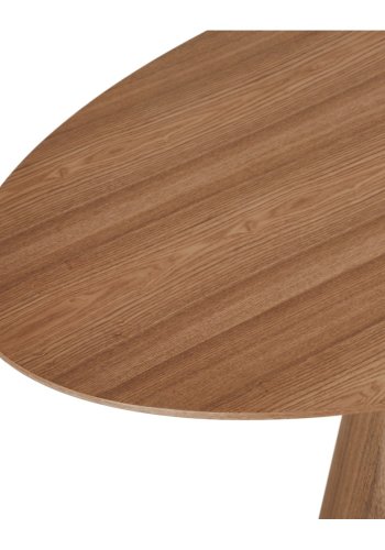Tango spisebord, oval - natur egefinér (90x160)