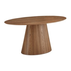 Tango spisebord, oval - natur egefinér (90x160)