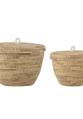 BLOOMINGVILLE Noi kurv, m. lg - natur vandhyacint (st af 2)