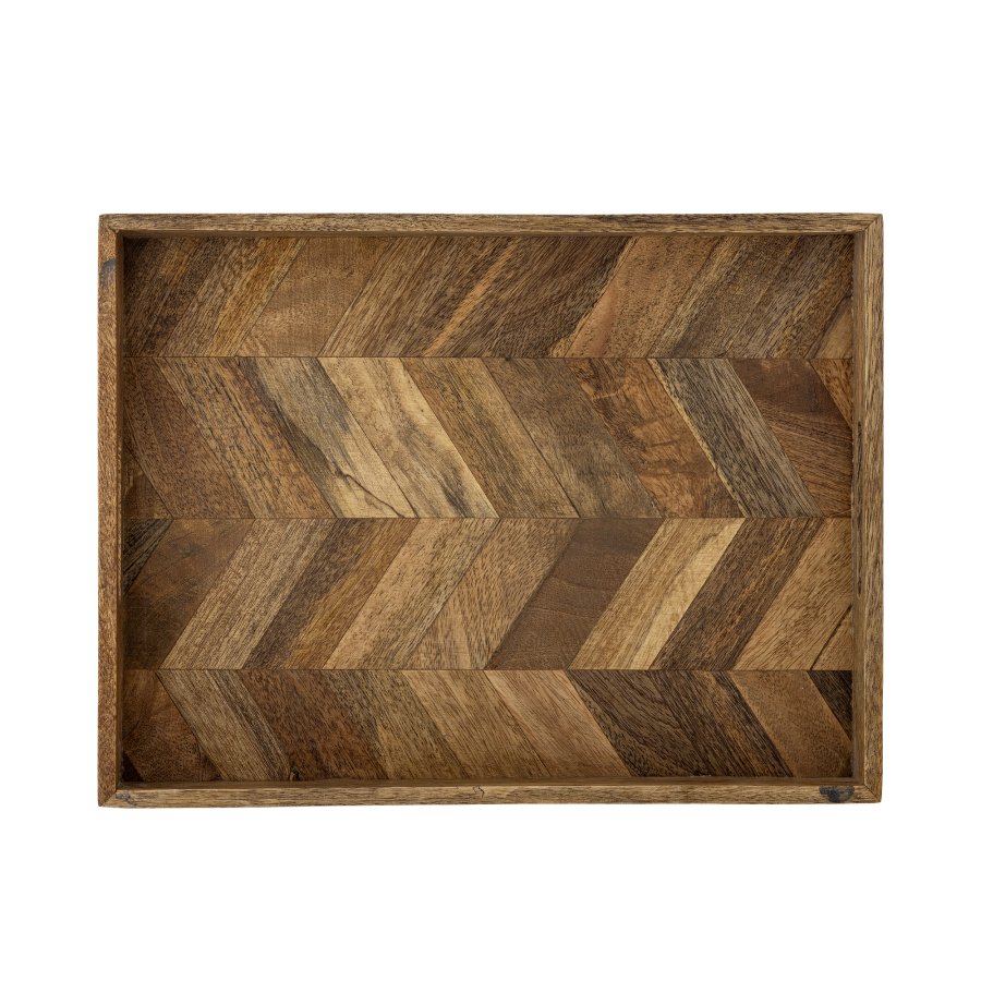 BLOOMINGVILLE Katalyn Serveringsbakke, Natur, FSC 100%® Mango