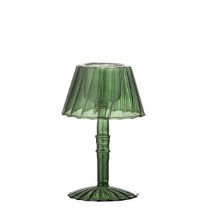 BLOOMINGVILLE Cisco Fyrfadsstage, Grn, Glas