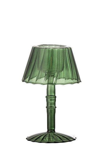 BLOOMINGVILLE Cisco Fyrfadsstage, Grn, Glas