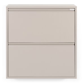 SPINDER DESIGN Billy 2 skoskab, m. 2 lger - silky taupe stl