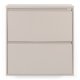 SPINDER DESIGN Billy 2 skoskab, m. 2 lger - silky taupe stl