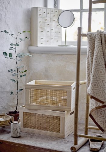 BLOOMINGVILLE Piana Opbevaringskasse, Natur, FSC® 100% , Pine