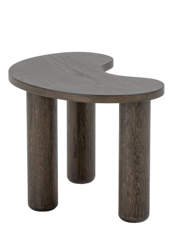 BLOOMINGVILLE Luppa sofabord - brun gummitr (53x36)