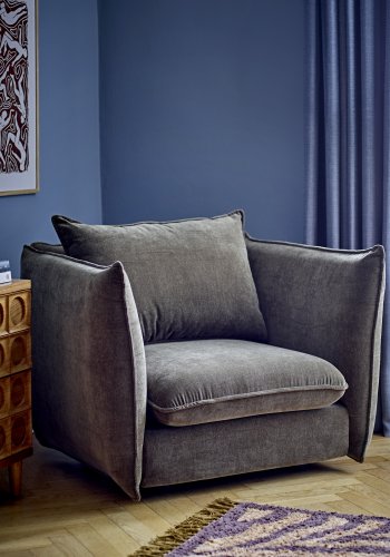 BLOOMINGVILLE Austin loungestol, m. armln - grn genanvendt polyester og sort nylon