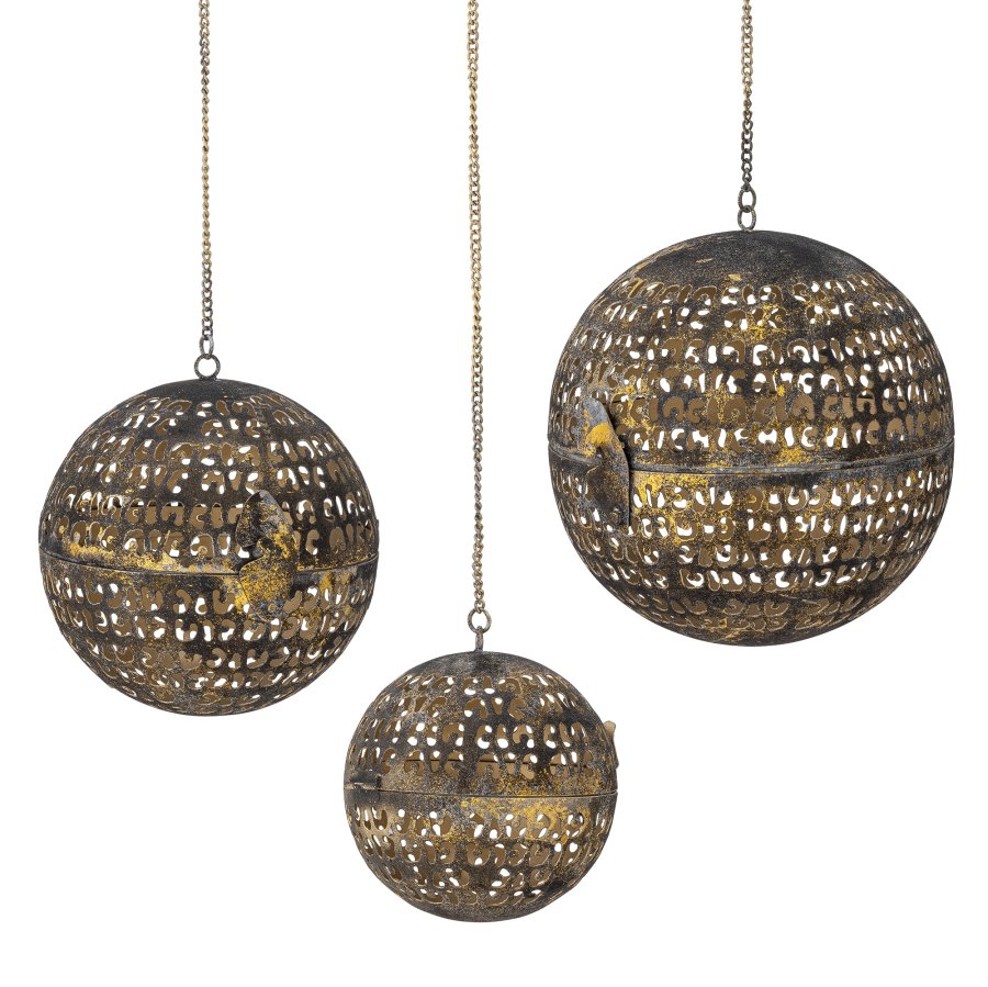 BLOOMINGVILLE Lumie Deko, Brass, Metal