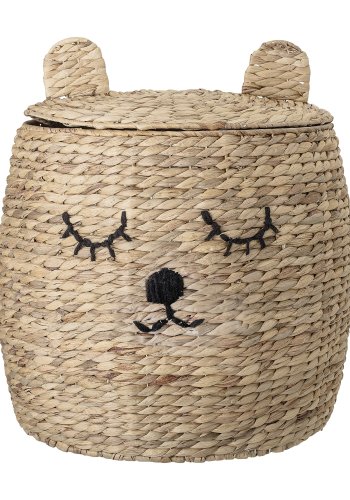 BLOOMINGVILLE MINI Dolma Kurv m/Lg, Natur, Vandhyacint