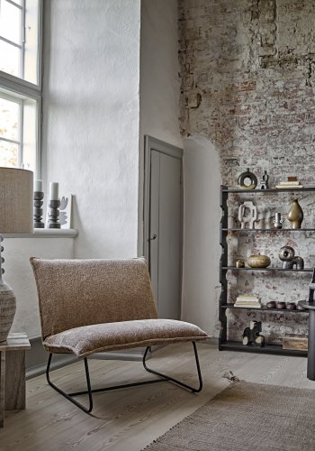 BLOOMINGVILLE Cape Loungestol, Brun, Genanvendt Polyester