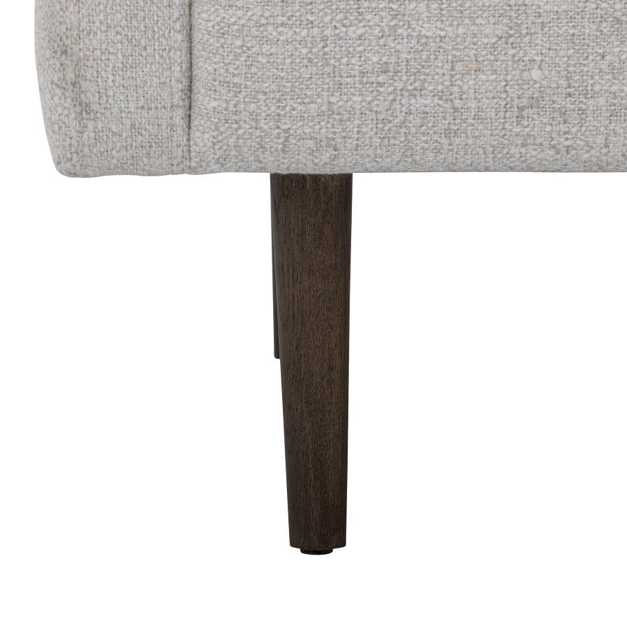 BLOOMINGVILLE Chesham sofa - hvid polyester og eg