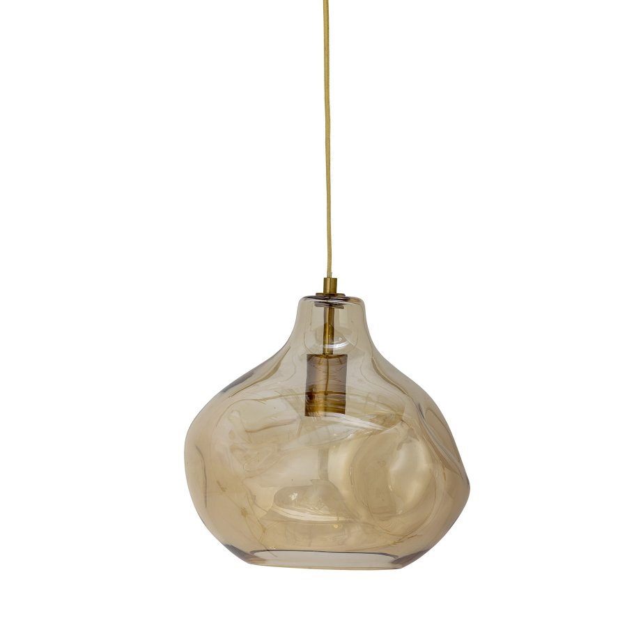CREATIVE COLLECTION Azizi loftlampe - brun glas (H:30)