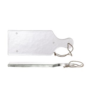 BLOOMINGVILLE Johni Serveringsbrt, Klar, Genanvendt Glas