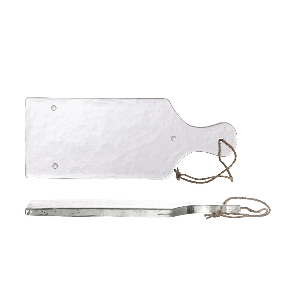 BLOOMINGVILLE Johni Serveringsbrt, Klar, Genanvendt Glas