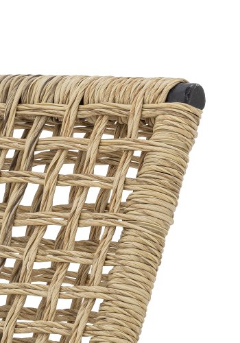BLOOMINGVILLE Vallone udendrs loungestol - natur polyrattan og metal