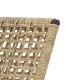 BLOOMINGVILLE Vallone udendrs loungestol - natur polyrattan og metal