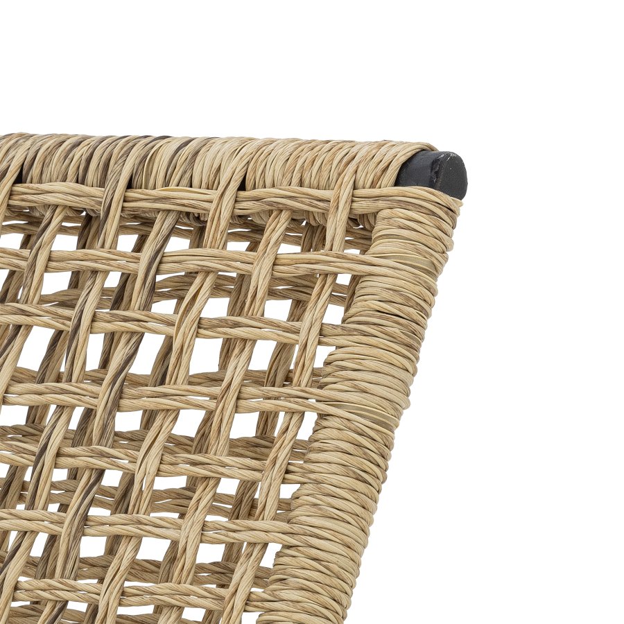 BLOOMINGVILLE Vallone udendrs loungestol - natur polyrattan og metal