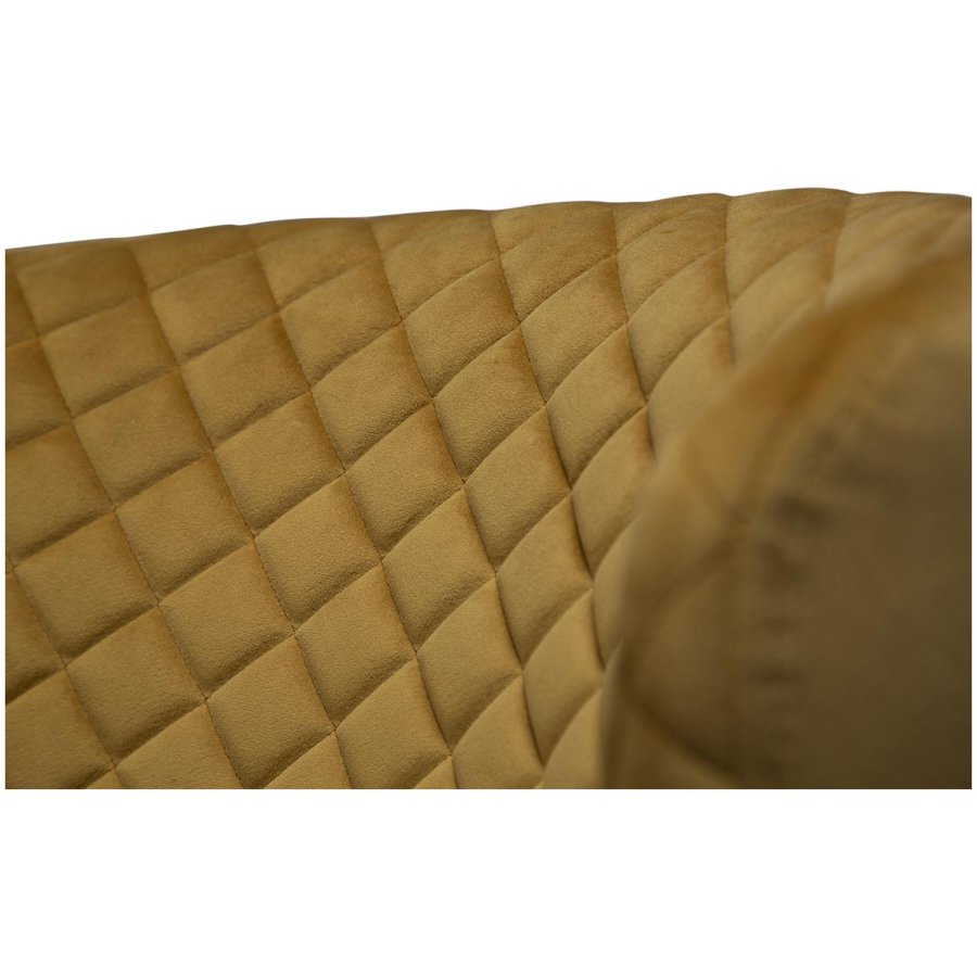 DAN-FORM Vetro lnestol - bronze velour og sort egetr