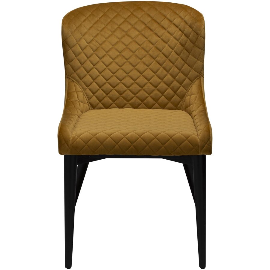 DAN-FORM Vetro lnestol - bronze velour og sort egetr