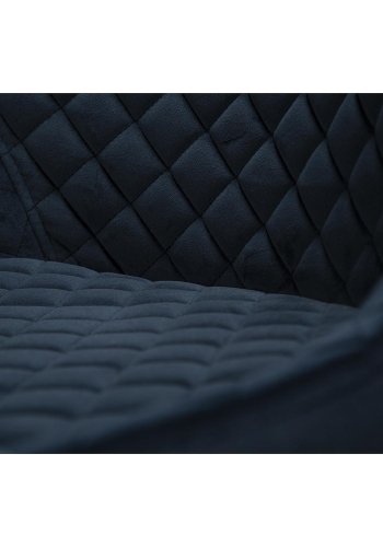 DAN-FORM Vetro lnestol - bl velour og sort egetr