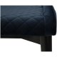 DAN-FORM Vetro lnestol - bl velour og sort egetr