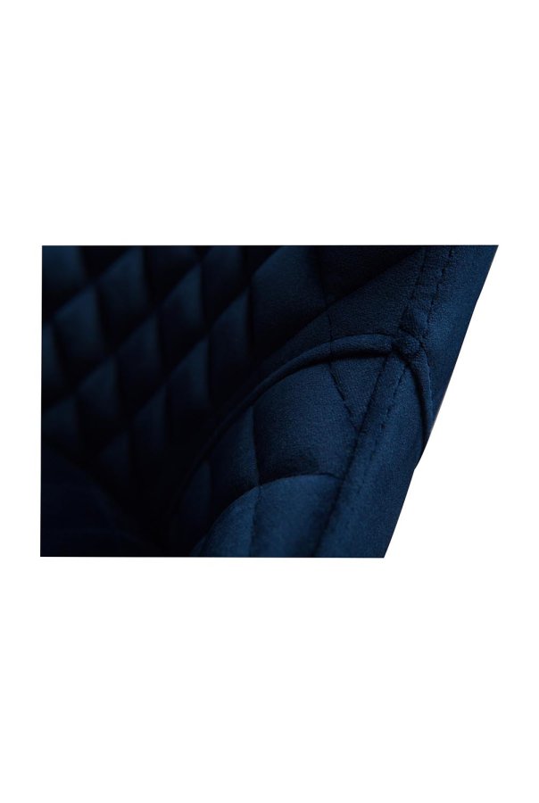 DAN-FORM Vetro lnestol - bl velour og natur egetr