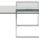 ACT NORDIC Katrine sofabord - Klar glas og metal
