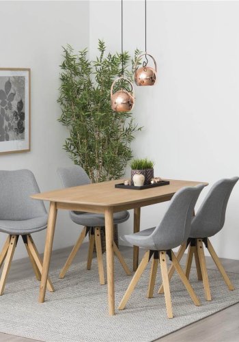 ACT NORDIC Nagano spisebord - natur egetr