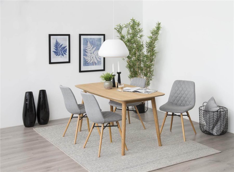 ACT NORDIC Nagano spisebord - natur egetr