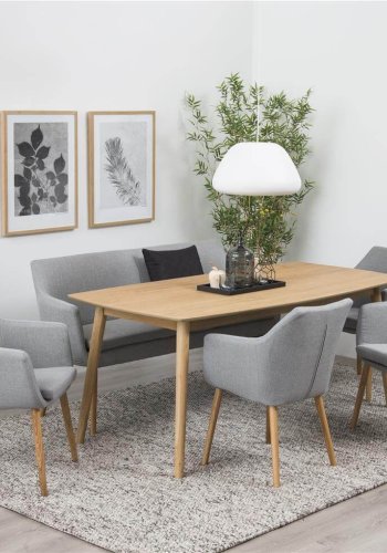 ACT NORDIC Nagano spisebord - natur egetr