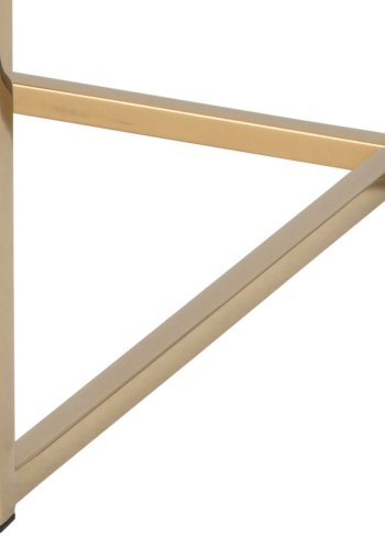 ACT NORDIC Alisma sofabord - glasplade, m. marmor print, rundt (:80)