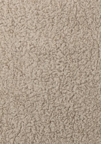 BLOOMINGVILLE Camino loungestol - natur stof og brun gummitr