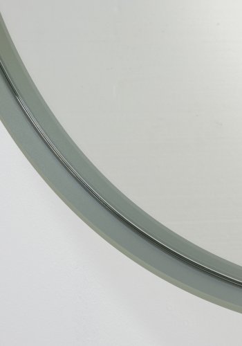 SPINDER DESIGN Donna 3 vgspejl, rund - spejlglas og stvet grn stl (60)