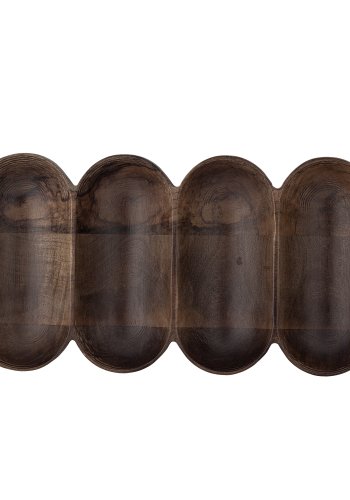 BLOOMINGVILLE Maluna Serveringsbakke, Brun, FSC® 100%, Mango