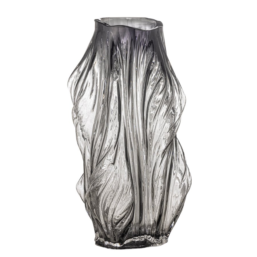 BLOOMINGVILLE Tulla Vase, Gr, Glas