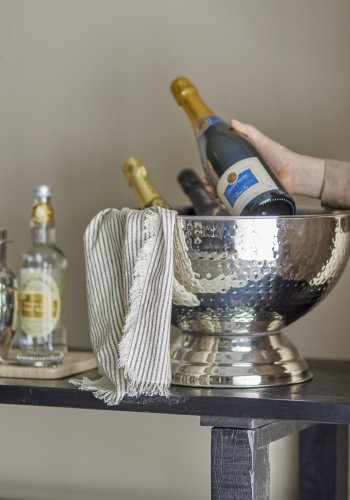 BLOOMINGVILLE Kaluka champagnekler - slv rustfri stl