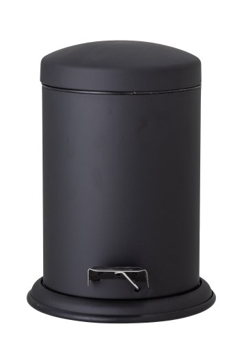 BLOOMINGVILLE Loupi Skraldespand, Sort, Rustfri Stl